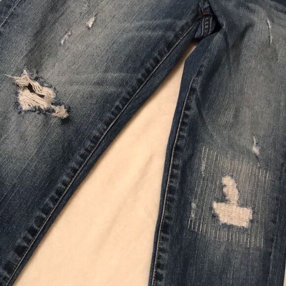 J Crew Distressed Jeans - Size 27 - Picture 4 of 8